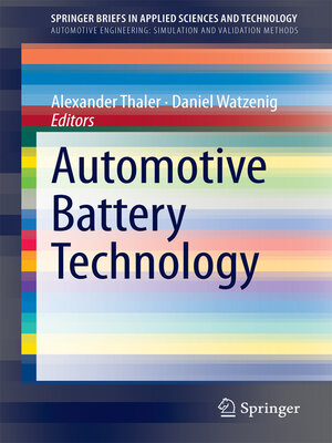 cover image of Automotive Battery Technology